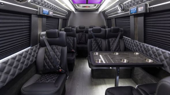 colorado springs 15 passenger sprinter van interior