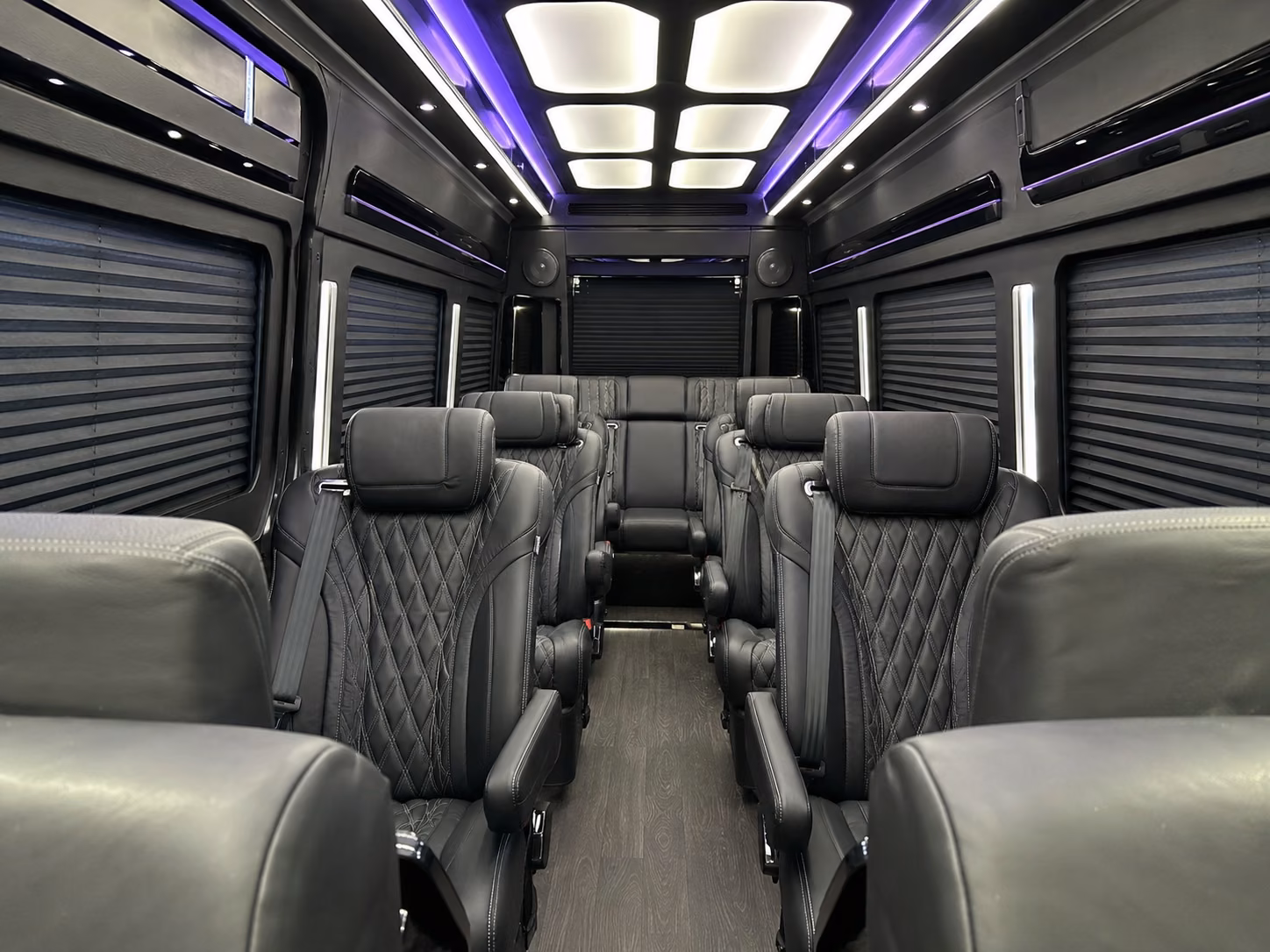 10 passenger sprinter van inside