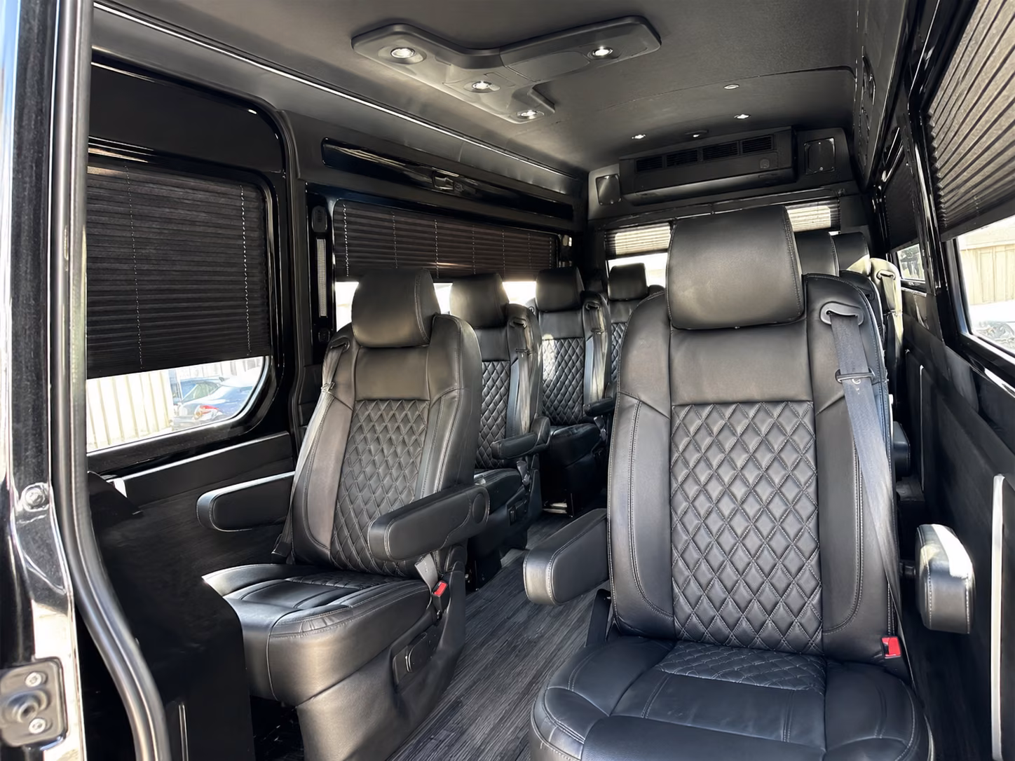 colorado springs 10 passenger sprinter van interior