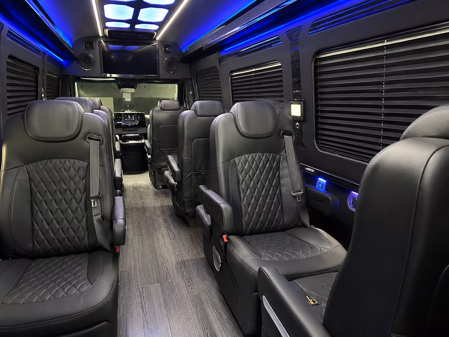 colorado springs 12 passenger sprinter van interior