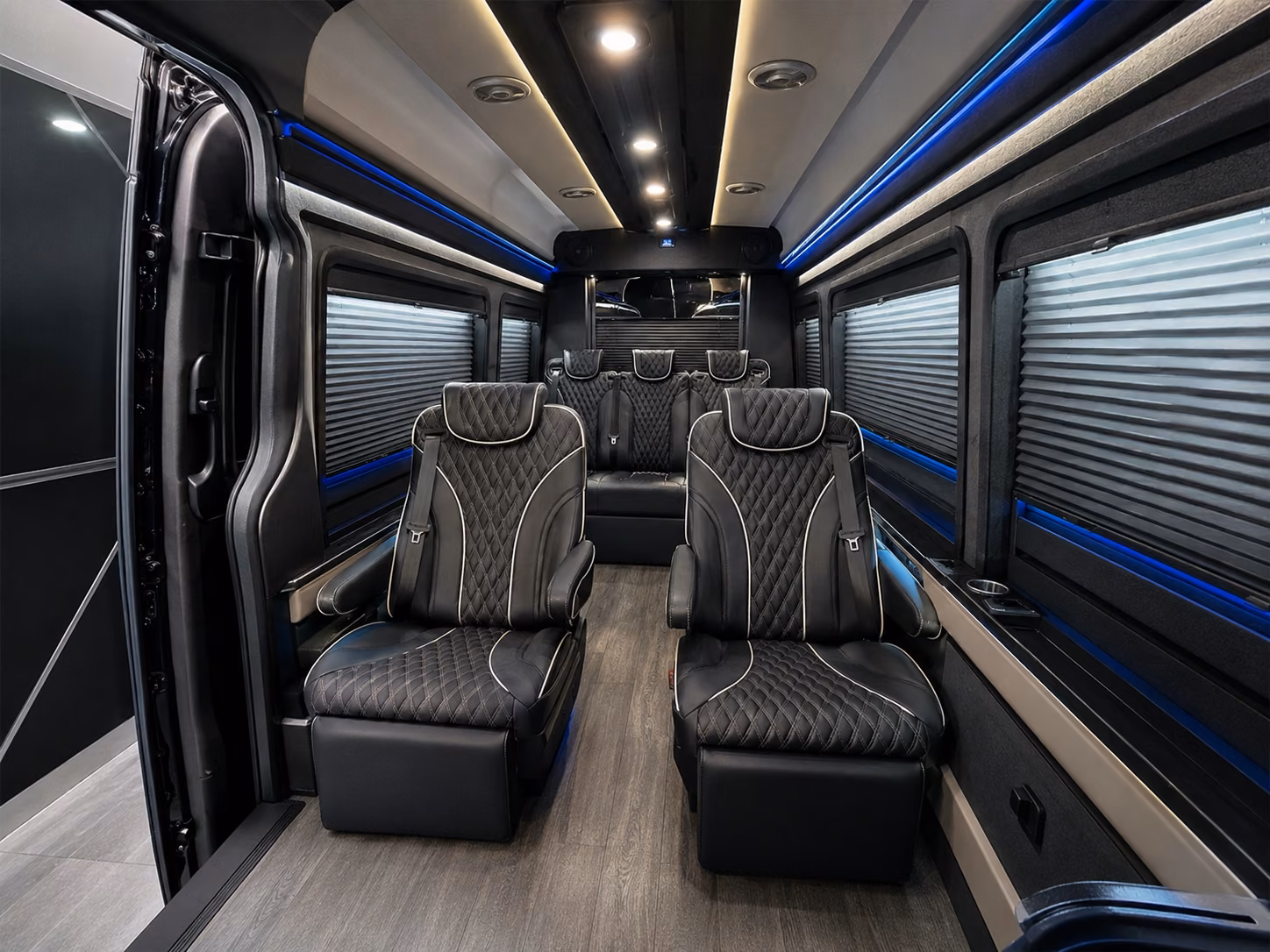 colorado springs 15 passenger sprinter van inside