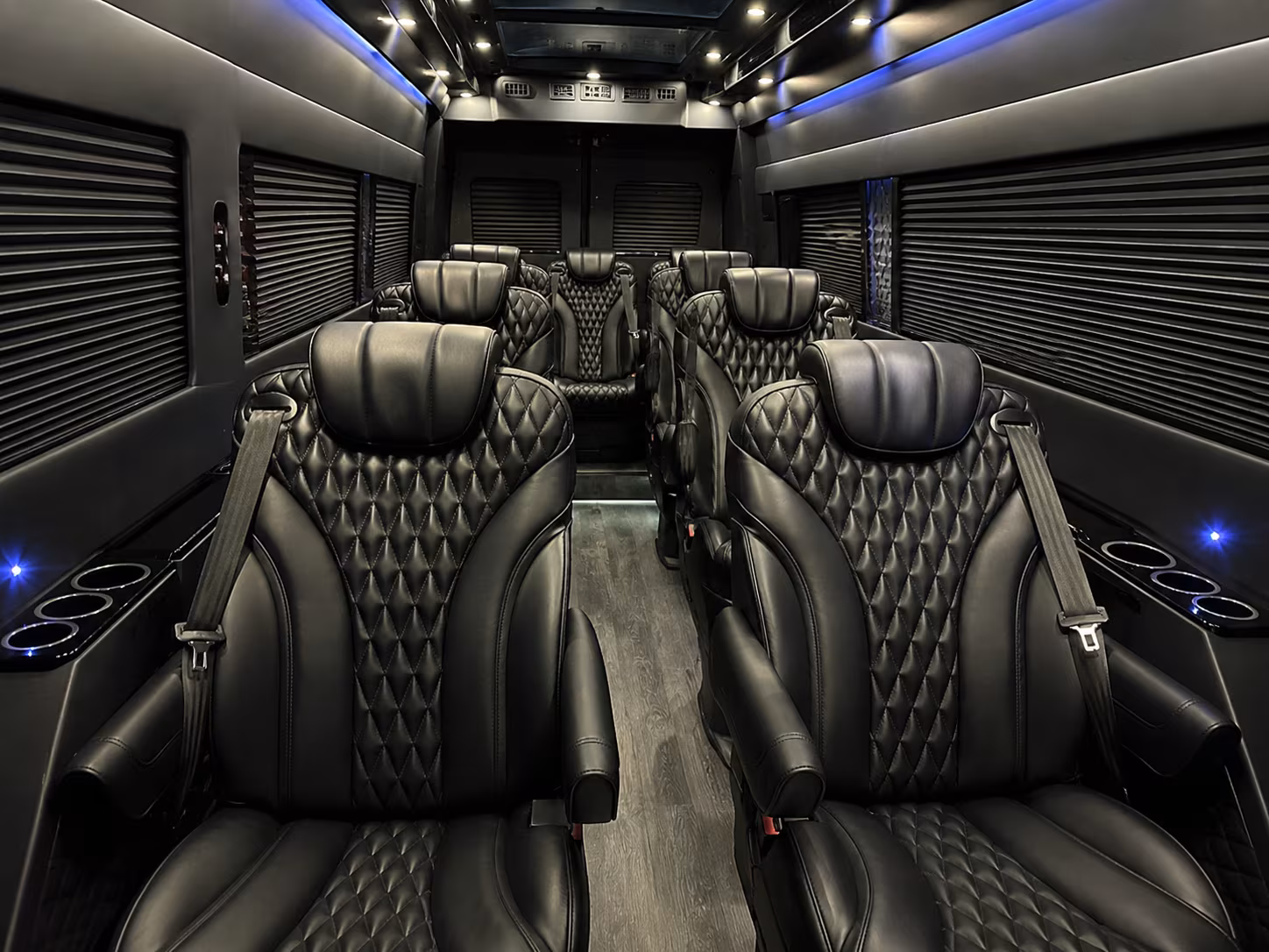 colorado springs 20 passenger sprinter van inside