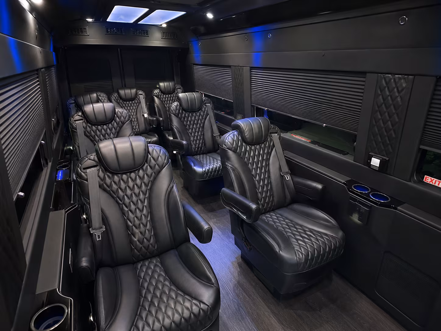 colorado springs 8 passenger sprinter van inside