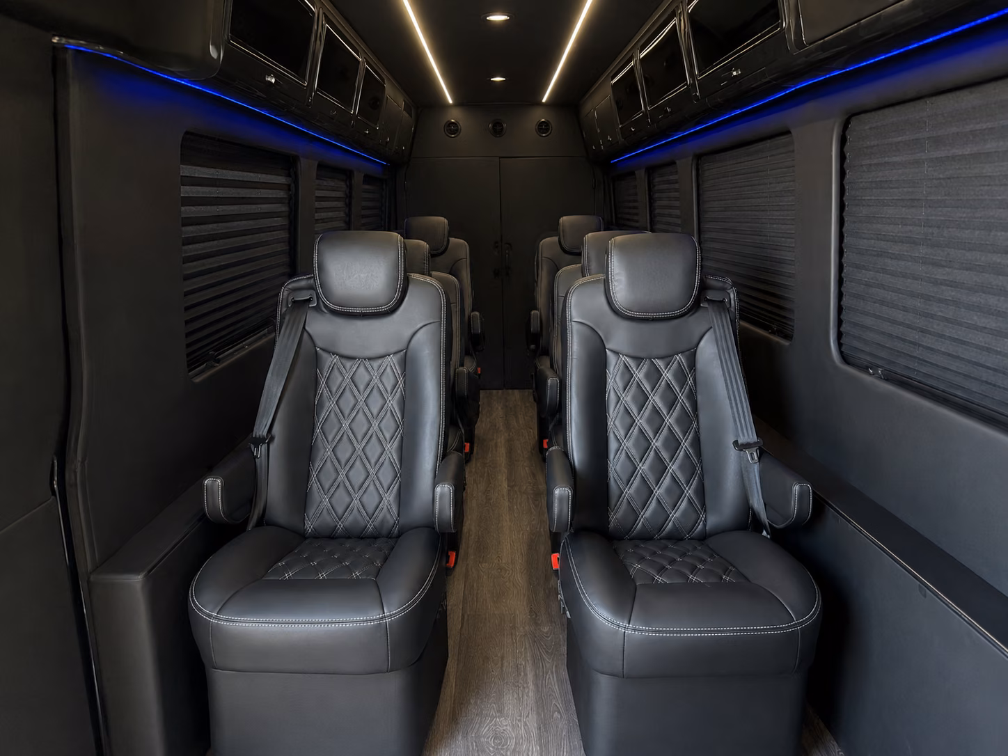 colorado springs 8 passenger sprinter van interior